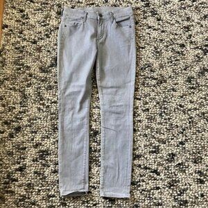 Citizens of Humanity Skinny Mid-Rise Jeans - 27 - Gray